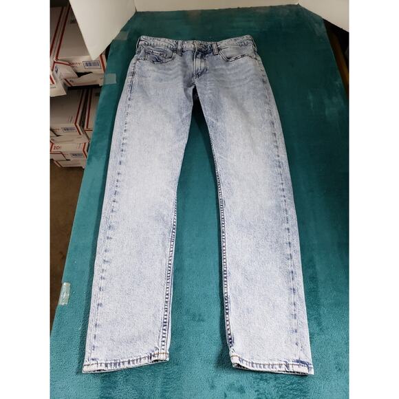 Bonobos Jeans Size 30x32 Mens Blue Pants Preppy Stretch Light Slim Straight - Picture 2 of 14